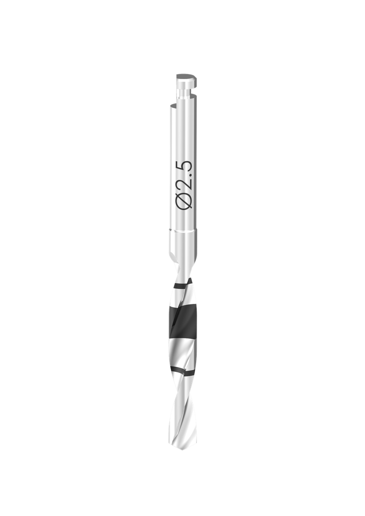 D-25T-M15 - Drill twist 2.5 x15mm disp