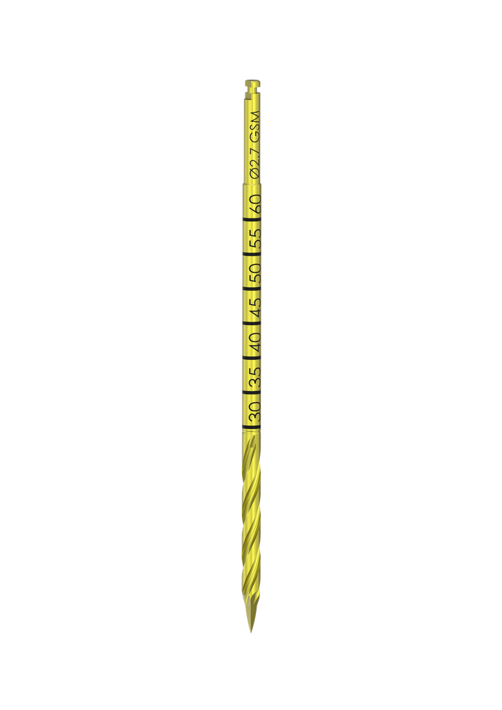 D-ZYG-27ST-GSM - Drill zygomatic Spade Twist ø 2.7 mm M