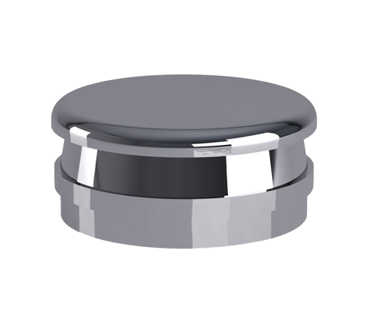 OT EQUATOR - Capuchons en métal (partie femelle) [Lot de 2]