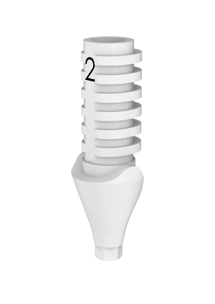 DEEP CONICAL - TOP ABUTMENT PEEK