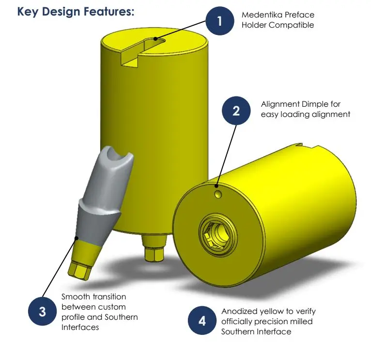 DEEP CONICAL - PRE-MILL TITANIUM BLANKS