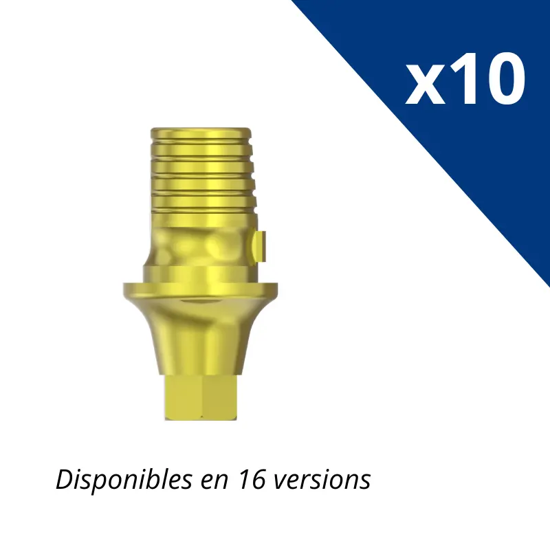 KIT TIBASE DEEP CONICAL x 10