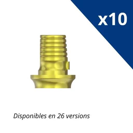 KIT TIBASE EXTERNAL HEX x 10